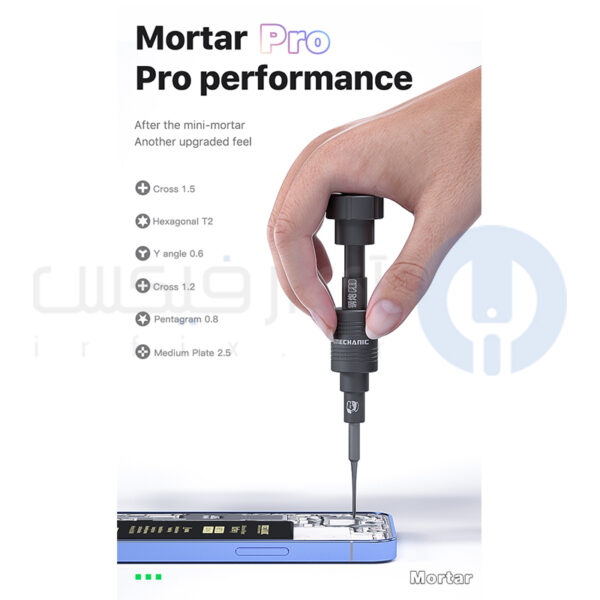 پیچ گوشتی مکانیک پیچ دو طبقه Mechanic Pro - تصویر 4