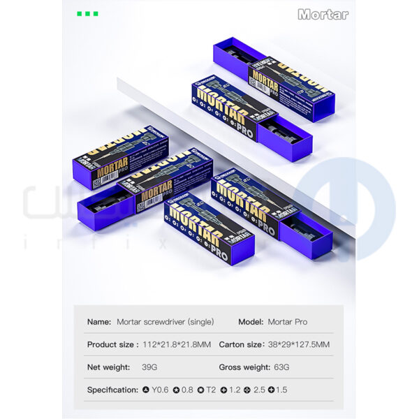 پیچ گوشتی مکانیک پیچ دو طبقه Mechanic Pro - تصویر 2
