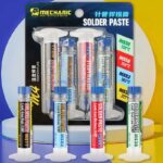 خمیر قلع سرنگی 20 گرمی ست کامل 4عددی مکانیک Mechanic M4 - تصویر 3